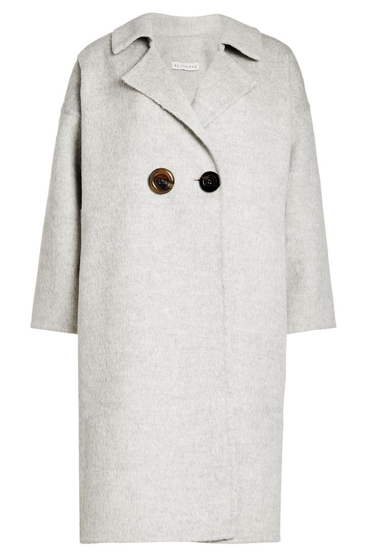 Rejina Pyo Rejina Pyo Colorblock Coat In Alpaca And Wool
