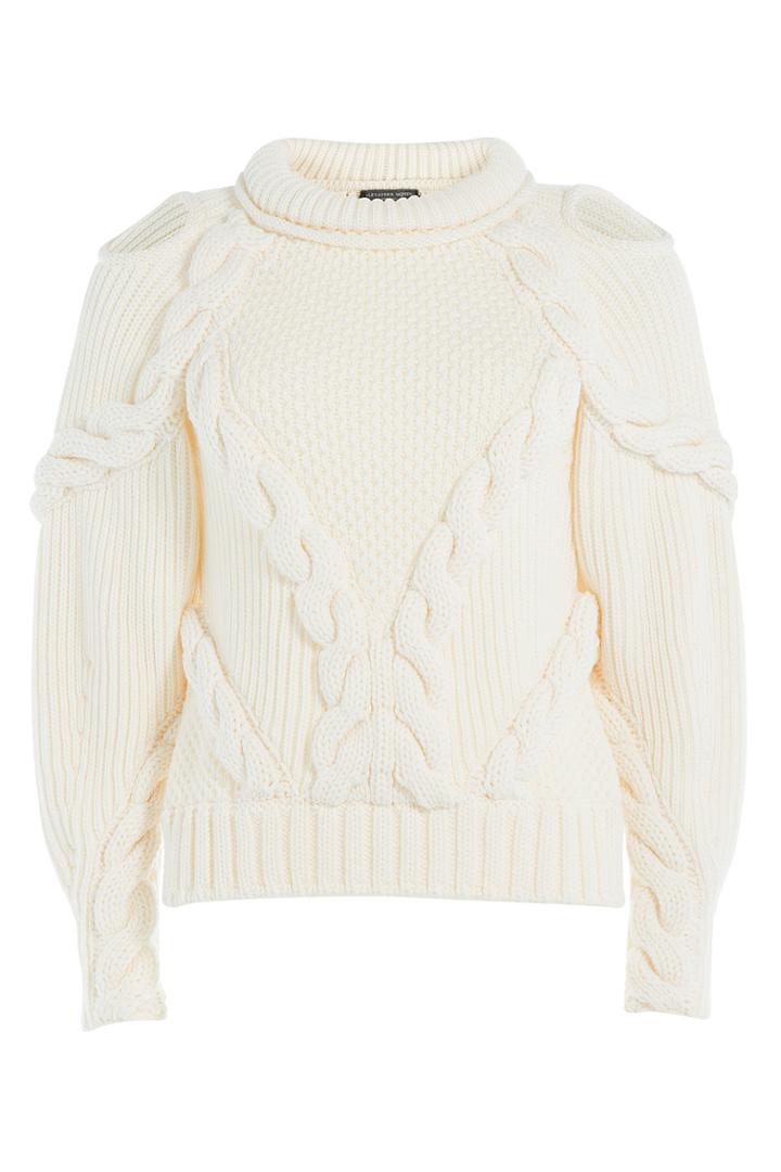 Alexander Mcqueen Alexander Mcqueen Knitted Wool Pullover