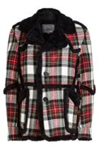 R13 R13 Checked Wool Jacket