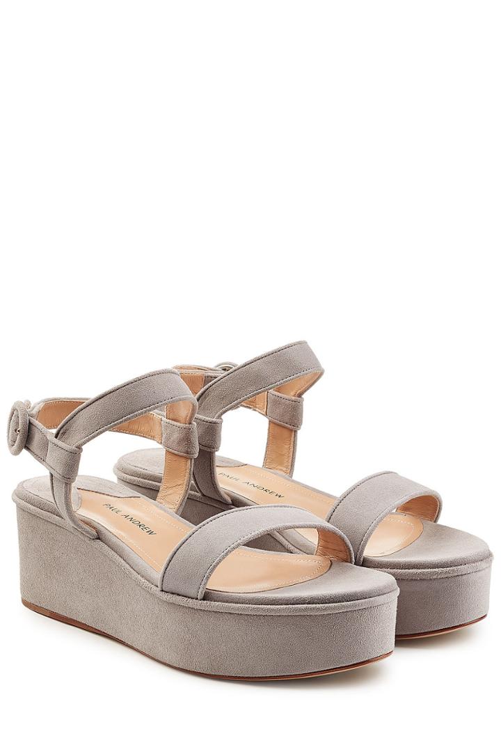 Paul Andrew Paul Andrew Suede Wedges