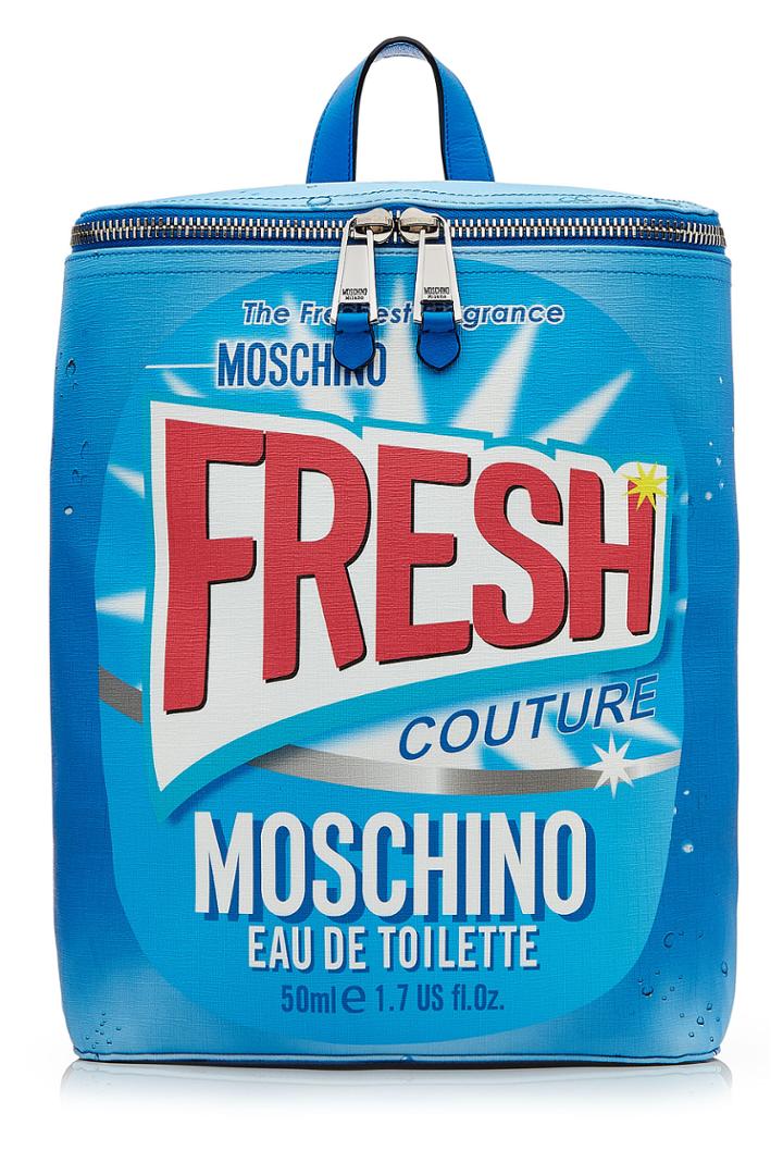 Moschino Moschino Printed Backpack - Blue
