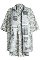 Balenciaga Balenciaga Printed Double Shirt