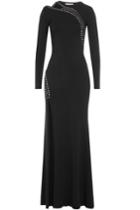 Emilio Pucci Emilio Pucci Lace-up Detailed Gown - Black