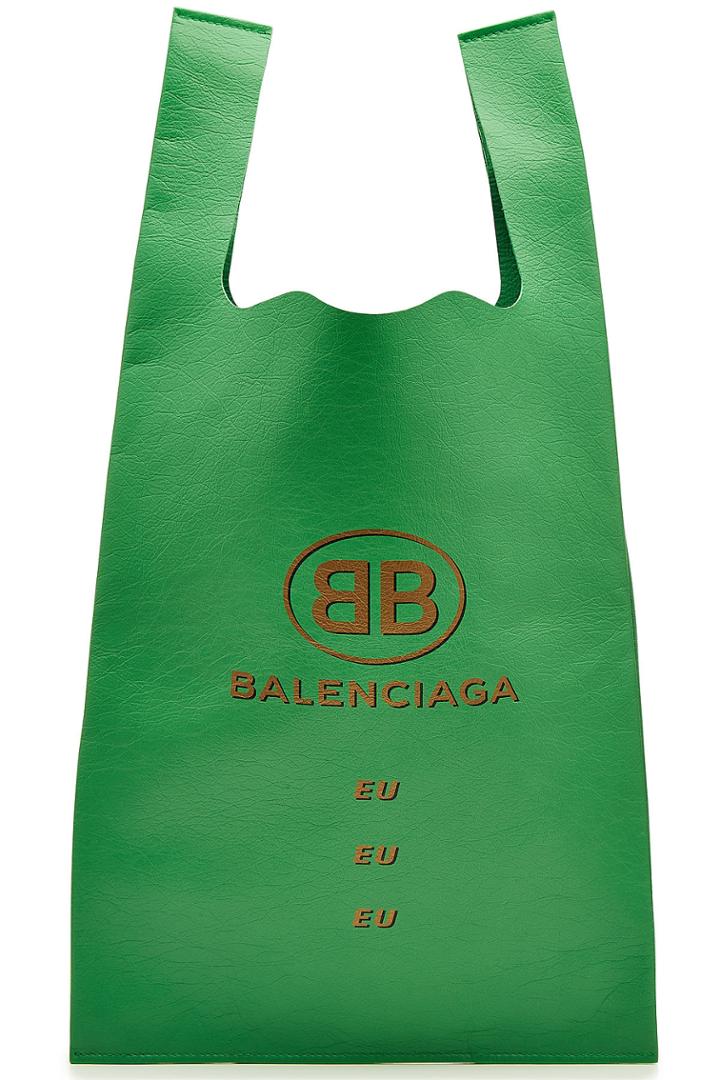 Balenciaga Balenciaga Supermarket Leather Tote