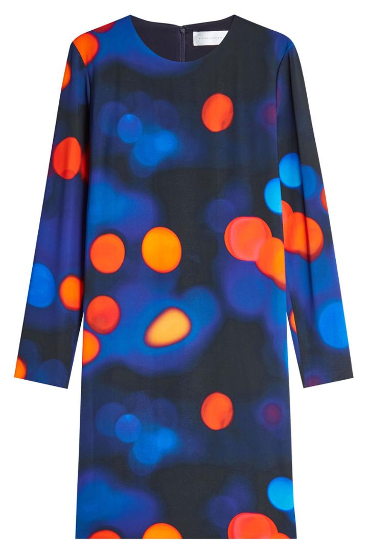 Victoria Victoria Beckham Victoria Victoria Beckham Printed Dress