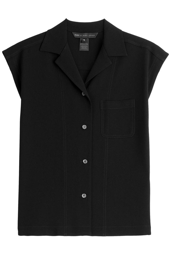 Marc By Marc Jacobs Marc By Marc Jacobs Tailored Blouse - Black
