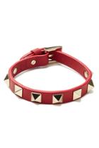 Valentino Valentino Small Rockstud Bracelet - Red