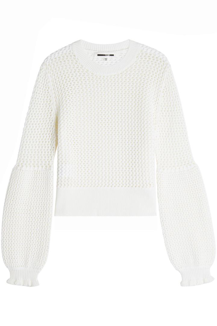Mcq Alexander Mcqueen Mcq Alexander Mcqueen Mesh Knit Wool Pullover