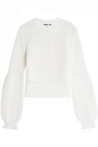 Mcq Alexander Mcqueen Mcq Alexander Mcqueen Mesh Knit Wool Pullover