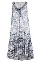 See By Chloé See By Chloé Flower Python Printed Dress In Cotton And Silk