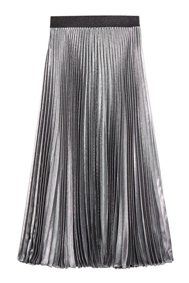 Christopher Kane Christopher Kane Pleated Silk Skirt