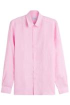 Swim With Mi Swim With Mi Slim Fit Linen Shirt - Magenta