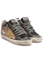 Golden Goose Deluxe Brand Golden Goose Deluxe Brand Mid Star Sneakers With Calf Hair, Suede And Leather