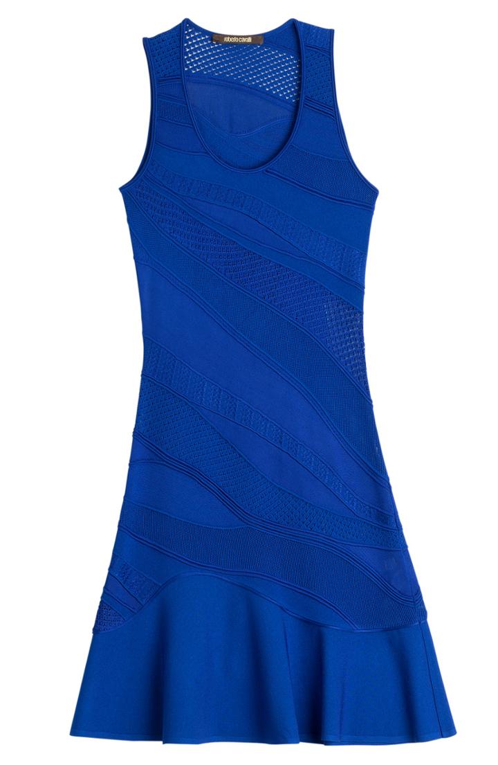 Roberto Cavalli Flared Stretch Dress