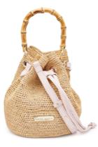 Heidi Klein Heidi Klein Straw Handbag With Bamboo