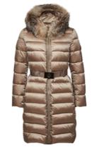 Moncler Moncler Tinuviel Quilted Down Coat With Fur-trimmed Hood