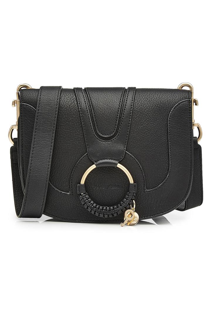 See By Chlo See By Chlo Leather And Suede Shoulder Bag
