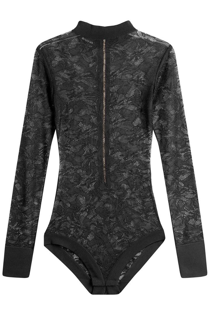 Balmain Balmain Lace Body - Black