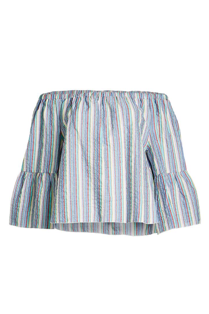 See By Chloé See By Chloé Off-shoulder Top With Cotton