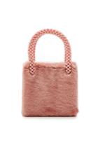 Shrimps Shrimps Una Handbag With Faux Fur