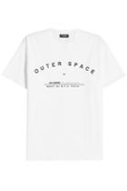 Raf Simons Raf Simons Outer Space Printed Cotton T-shirt