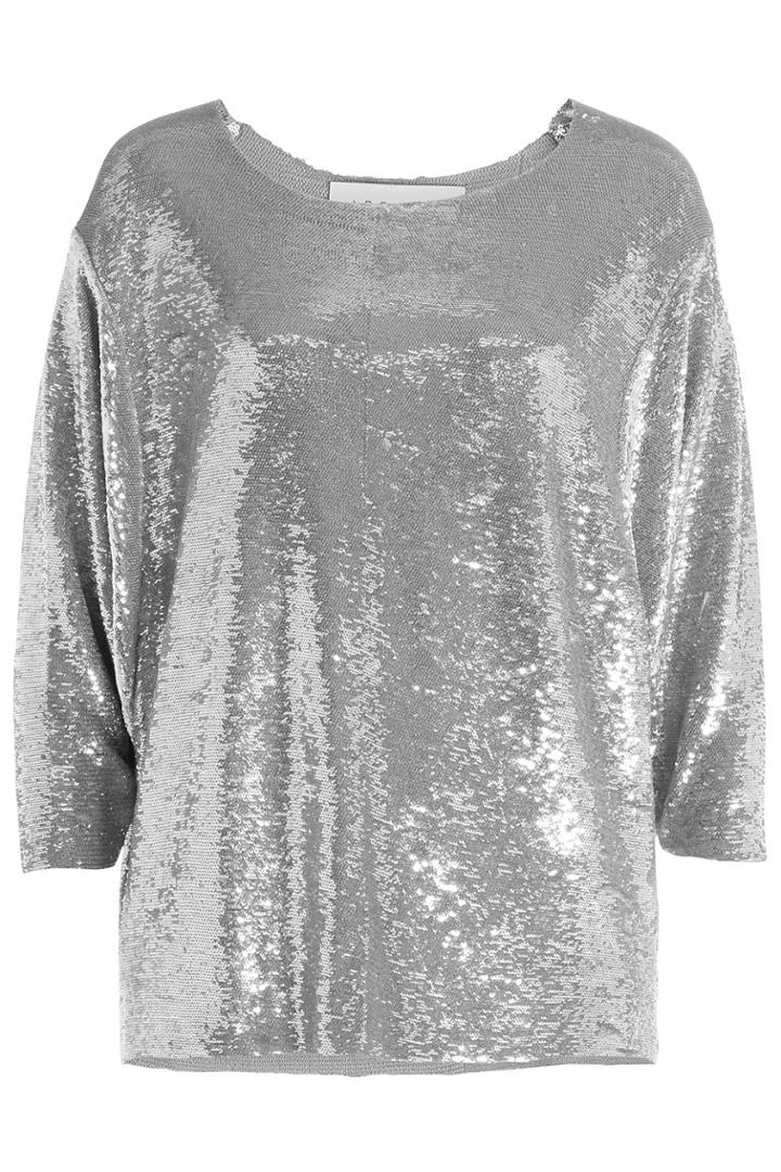 Iro Iro Draped Sequined Top
