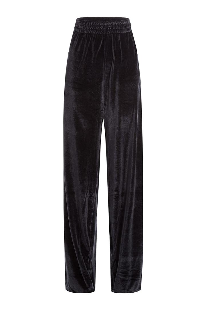 Vetements Vetements Wide Leg Velvet Pants