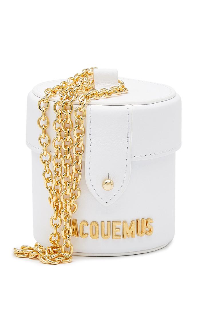 Jacquemus Jacquemus Le Vanity Mini Leather Crossbody Bag