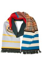 Burberry Burberry Cashmere Scarf With Embroidery