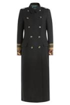 Etro Etro Wool Coat With Embroidered Cuffs And Embossed Buttons