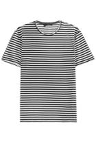 The Kooples The Kooples Striped Cotton-blend T-shirt - Stripes