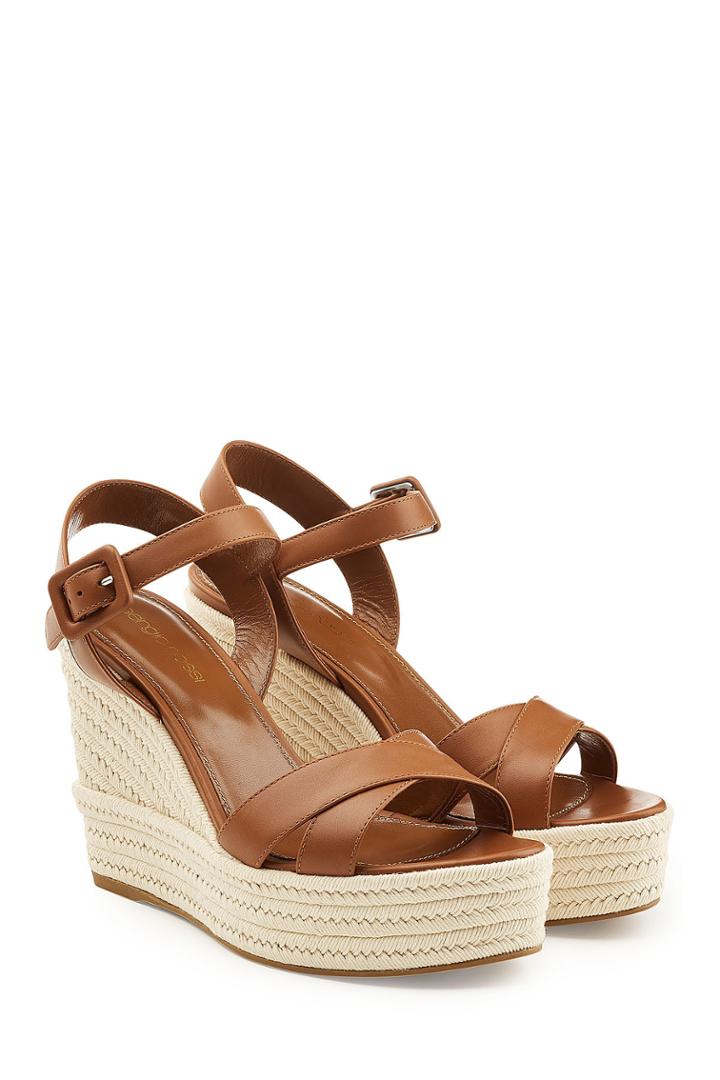 Sergio Rossi Sergio Rossi Leather Wedges