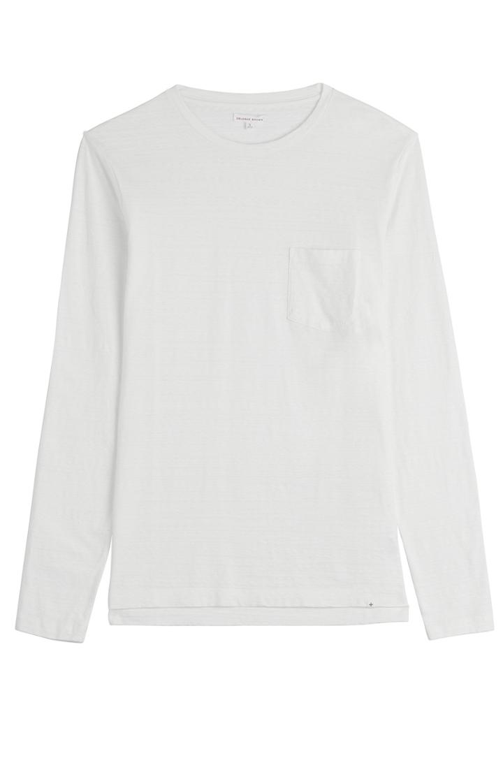 Orlebar Brown Robby Long Sleeved Cotton Top