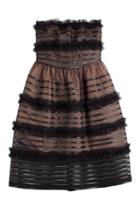 R.e.d. Valentino R.e.d. Valentino Bustier Dress With Tulle - None