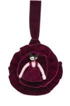 Olympia Le-tan Olympia Le-tan Velvet Minaudière - None