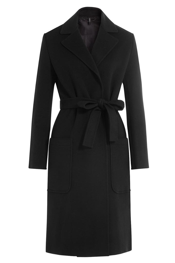Helmut Lang Helmut Lang Wool-cashmere Belted Coat