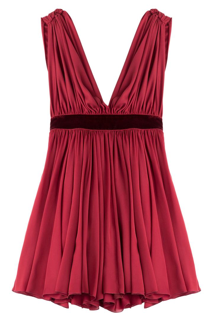 Dsquared2 Dsquared2 Gathered Mini Dress - Red