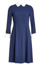 Steffen Schraut Steffen Schraut Dress With Ruffled Collar And Cuffs - Blue