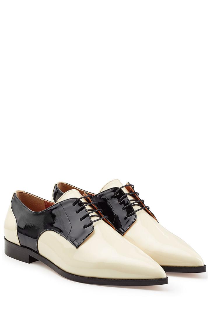 R.e.d Valentino R.e.d Valentino Patent Leather Saddle Shoes