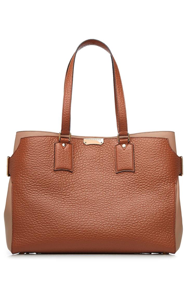 Burberry Shoes & Accessories Burberry Shoes & Accessories Leather Tote - Multicolored