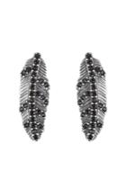 Marc Jacobs Marc Jacobs Crystal Embellished Earrings - Silver