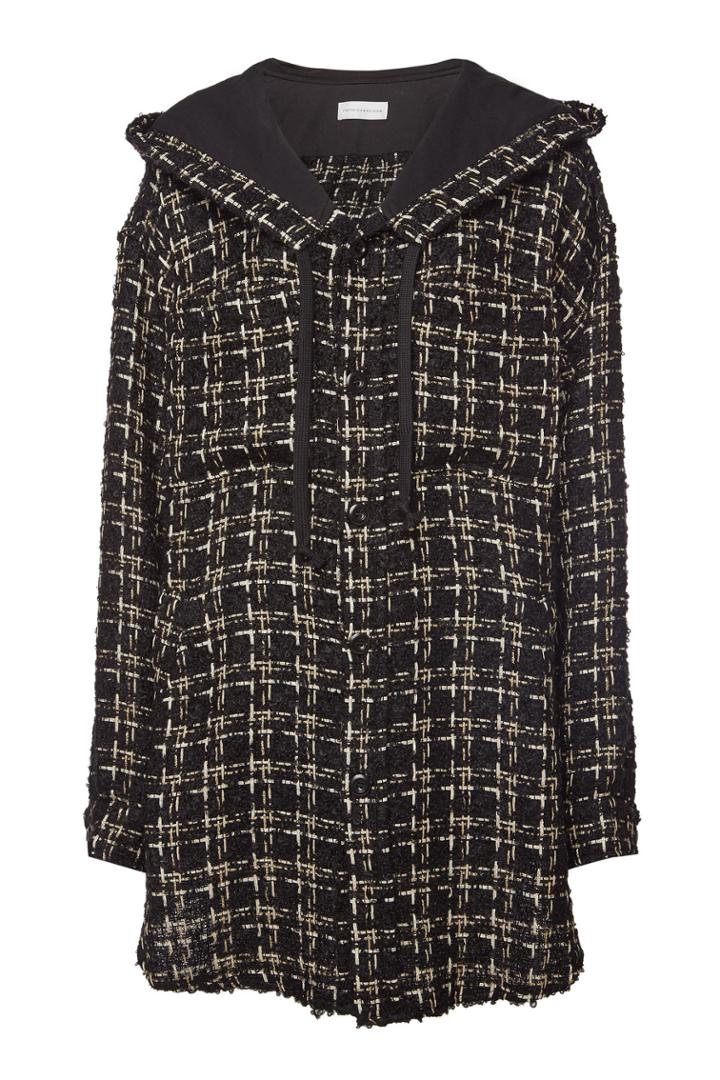 Faith Connexion Faith Connexion Tweed Jacket With Wool And Mohair