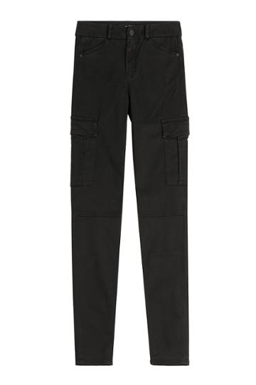 Seven For All Mankind Seven For All Mankind The Skinny Cargo Pants - Black