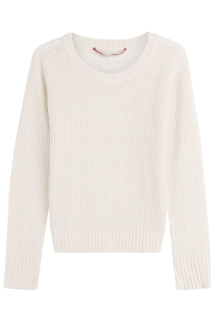 81 Hours 81 Hours Merino Wool Pullover With Cashmere - White