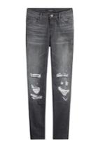J Brand J Brand Distressed Skinny Jeans - Grey