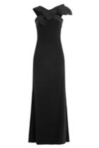 Boutique Moschino Boutique Moschino Floor Length Dress With Oversize Bow