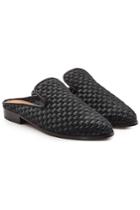 Robert Clergerie Robert Clergerie Woven Slip-on Loafers