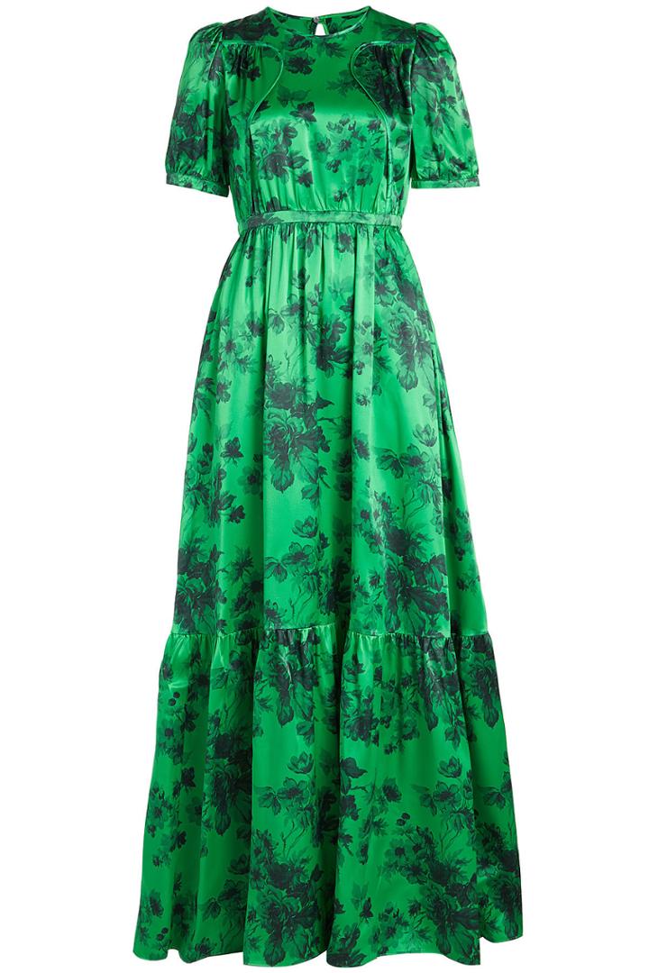 N 21 N&deg;21 Printed Silk Dress