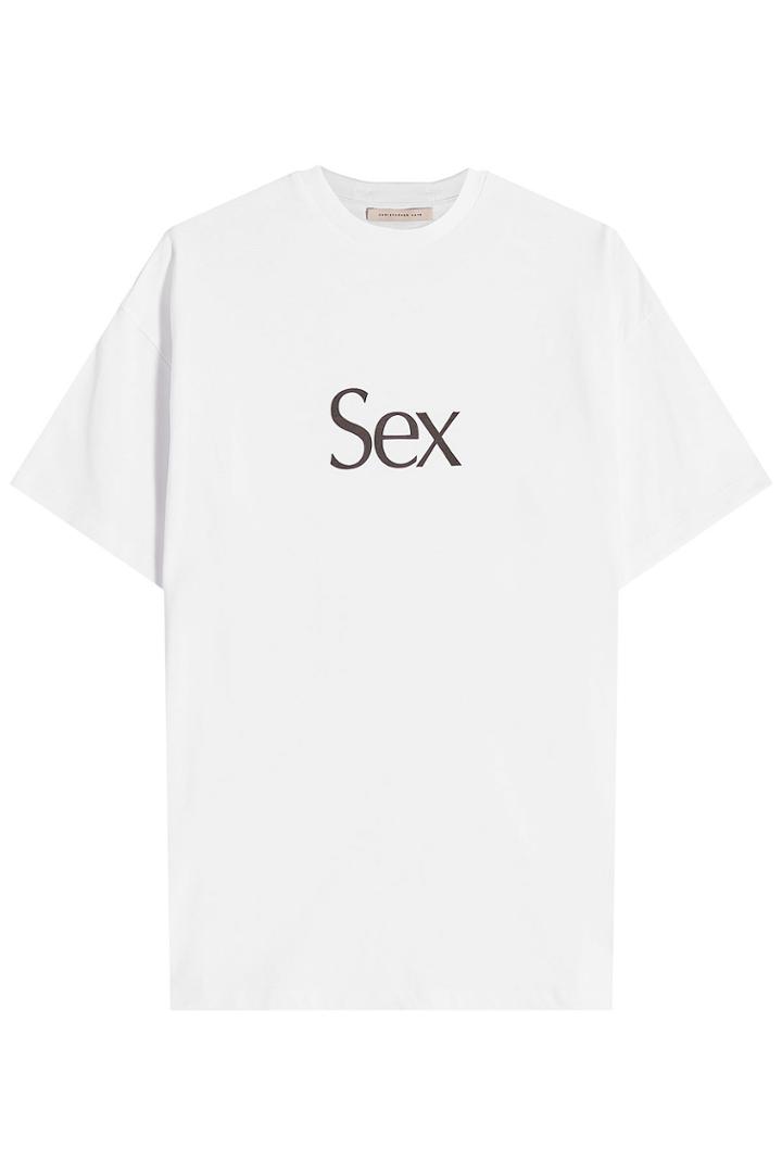 Christopher Kane Christopher Kane Printed Cotton T-shirt