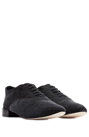 Repetto Zizi Textured Leather Lace-ups